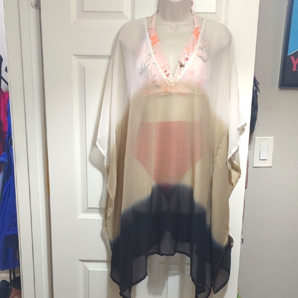 Ombre Swim Cover-Up